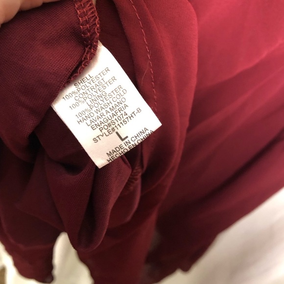 BLVD Mustard Asymmetrical Dress size Large NWT - Picture 13 of 15